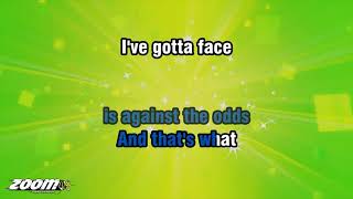 Phil Collins  Against All Odds Take A Look At Me Now  Karaoke Version from Zoom Karaoke [upl. by Otir998]