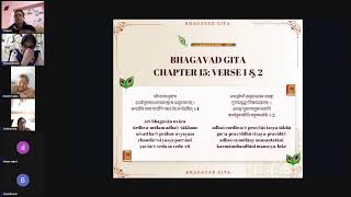 Bhagavad Gita Chapter 15 Verse 1 [upl. by Itsim]