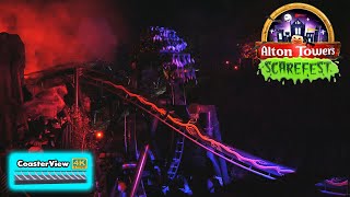 Alton Towers Scarefest 2024 4K [upl. by Ynogoham]