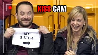 55 Funniest KISS CAM Moments [upl. by Alodie]