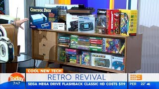 The Gamesmens Retro Video Games amp Consoles on the Today Show Channel 9 Australia [upl. by Euqirat110]