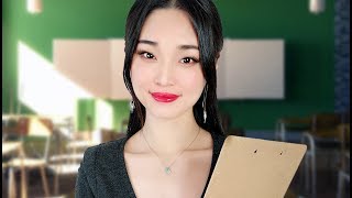 ASMR Teacher Roleplay  Learn Chinese Phrases [upl. by Airel]