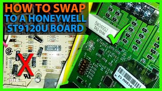 How To Install the Honeywell ST9120U Furnace Control Board [upl. by Uticas]