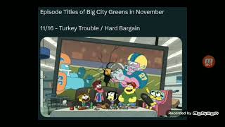 Big City Greens to have another Thanksgiving episode [upl. by Anilra]