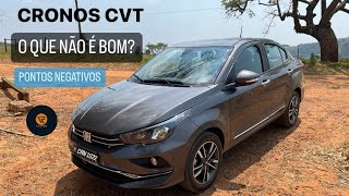 Pontos Negativos Fiat Cronos Precision 13 CVT 20232023 l Teste de Longa Duração [upl. by Southworth]