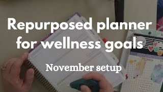 Getting back into my wellness planner  Colibri Paper Co Horizontal Weekly Works Planner [upl. by Laurance132]