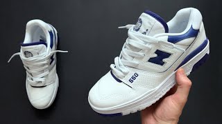 HOW TO LACE NEW BALANCE 550 LOOSELY THE BEST WAY [upl. by Shirberg326]