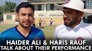 Haider Ali And Haris Rauf Talk About Their Performance For Northern  PCB  MA2T [upl. by Krystal]