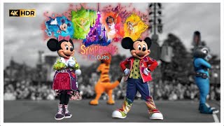 Multicam A Million Splashes of Colour Spectacle à Disneyland Paris La Symphonie des Couleurs [upl. by Ennaira603]