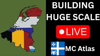 Building Huge Scale LIVE  MC Atlas [upl. by Ronel966]