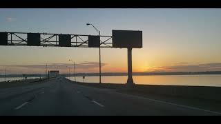 Sunrise I 295 Buckman Bridge Jacksonville Fl [upl. by Iggem]