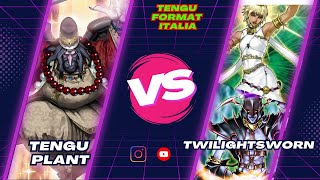 YUGIOH Tengu Format Italia Tengu Plant Lorenzo B vs Twilightsworn Federico C Local Rome [upl. by Kalindi105]