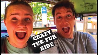 Americans first Terrifying Tuk Tuk Ride [upl. by Dola]