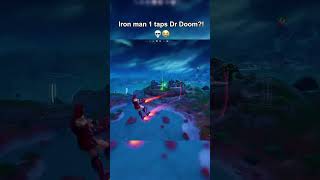 Iron Man does 1000 damage to Dr Doom 💀😭 fortnite [upl. by Neirual908]