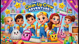 The CleanUp Crew Adventure 🌟  Fun Song for Tidy Time  Nursery Rhymes amp Kids Song [upl. by Neved59]