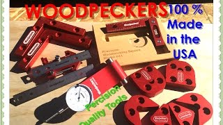 Woodpeckers Tool Review My growing collection [upl. by Ruffo]