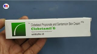 Clobetamil G Cream  Clobetasol Propionate and Gentamicin Skin Cream  Clobetamil G Cream Uses [upl. by Aleksandr]