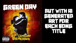 21st Century Breakdown but with AIgenerated art for each song title [upl. by Aoniak]