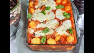 Gnocchi met kip uit de oven  Ovenschotel Recept  Bettys Kitchen [upl. by Sokim]