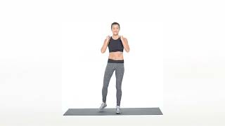 Curtsy Lunges Workout [upl. by Vories]