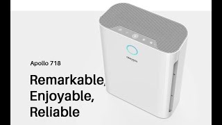 Okaysou Apollo 718 Air Purifier with HighEfficiency Filtration System [upl. by Quartas]