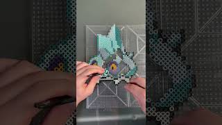 712 Bergmite  Pokémon Perler Bead Timelapse [upl. by Nanine]