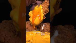 ASMR KFC VS POPEYES Which is BEST asmr food shorts [upl. by On]