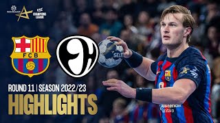 Barça vs Elverum  Highlights  Machineseeker EHF Champions League 202223 [upl. by Chelsae]