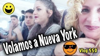 Llegó el día del viaje a Nueva York Vlog 550 [upl. by Krute]