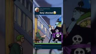 Sanjis Shock 😱One Piece Funny Moment animeshorts shortsfeed onepiece trending viralvideo [upl. by Yerfej]