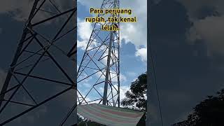 Waktu istirahat pas para pekerja tower mulai turun automobile [upl. by Marianna]