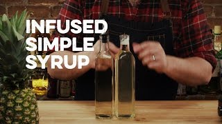 Infused Simple Syrup  How to Drink [upl. by Bywoods]