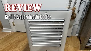 Grelife Evaporative Air Cooler  Review 2022 [upl. by Ruff]