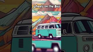 Wheels on the Bus  Relaxing Songs for Kids  Sing Along  Nursery Rhymes  shorts childrensmusic [upl. by Roxana]