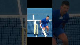 Novak Djokovic Secret Cricket Player 😱😂 [upl. by Wsan]