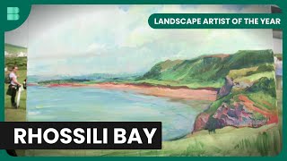 Rhossili Bay Art Showdown  Landscape Artist of the Year  S03 EP3  Art Documentary [upl. by Harvard560]