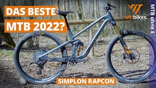 Simplon Rapcon 2022 🚲🚵‍♀️ Das beste Mountainbike ohne E 😲 [upl. by Enneibaf]