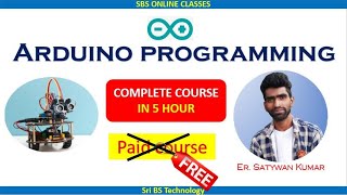 Complete Arduino programming in Hindi  ARDUINO PROGRAMMING in 5 hour  Free [upl. by Cullen]