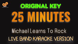 25 MINUTES  MLTR  HQ KARAOKE VERSION [upl. by Heater]