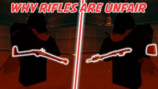 Why Rifles are overpowered  Deepwoken [upl. by Nylaehs562]