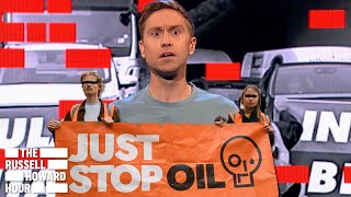 Did These Protesters Go Too Far  The Russell Howard Hour [upl. by Norahc]