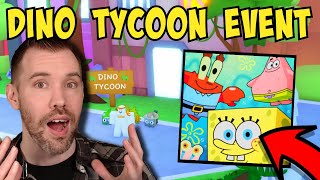 🔴LIVE  DINO TYCOON EVENT UPDATE In PET SIMULATOR 99  Roblox [upl. by Nnylrefinnej]