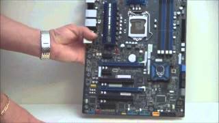 Intel DZ77GA70K Motherboard Unboxing and overview with i7 2600k Benchmarks [upl. by Hollister]