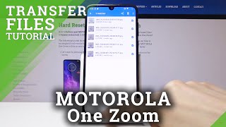 How to Transfer Data in Motorola One Zoom  Move Data from Internal Storage to SD Card [upl. by Maiga]