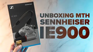 UNBOXING MTH Sennheiser IE900 [upl. by Nyltiac]