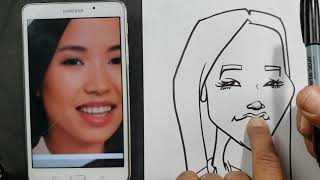 How to draw a Basic Caricature for Beginners [upl. by Eatton]