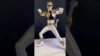 Power Rangers White Ranger by Threezero powerrangers mmpr actionfigures [upl. by Arahc]