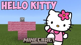 How to summon Hello Kitty in Minecraft [upl. by Adiraf732]