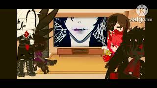 Creepypasta react to slender brothers [upl. by Ffoeg]