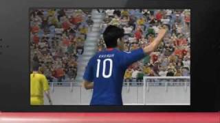 Winning Eleven 2012 Pro Evolution Soccer Trailer Nintendo 3DS Conference 2011 Japan [upl. by Neeloc]